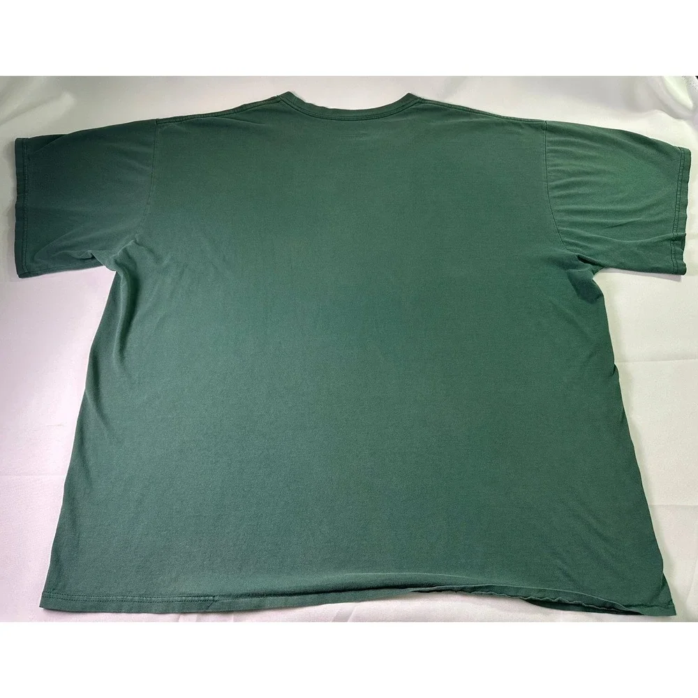 Nike Oregon Ducks Shirt 3XL Mens Green Distressed Graphic Tee NCAA College Sport